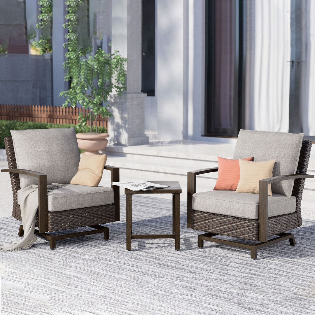 Tower Grand Patio Morris Rocking Chairs with Cushions